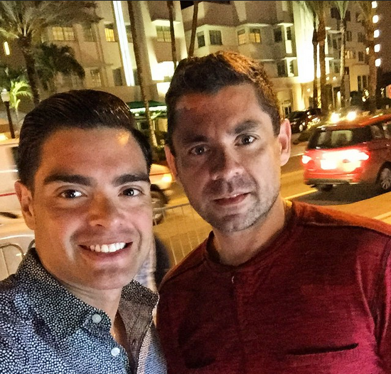 Nelson Mauri disfrutó de Miami junto a su pareja que lo acusó de agresión