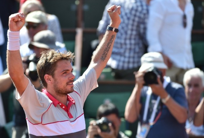 Stanilas Wawrinka se convirtió en el primer finalista de Roland Garros