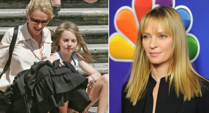 La hija de Uma Thurman ya no luce así: Hoy tiene 16 años y debutó en la alfombra roja