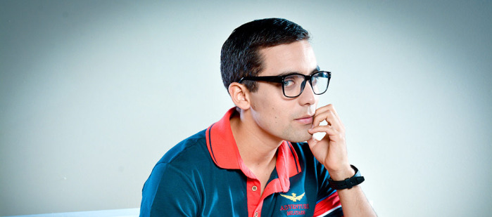 Actor que interpreta a nerd en 