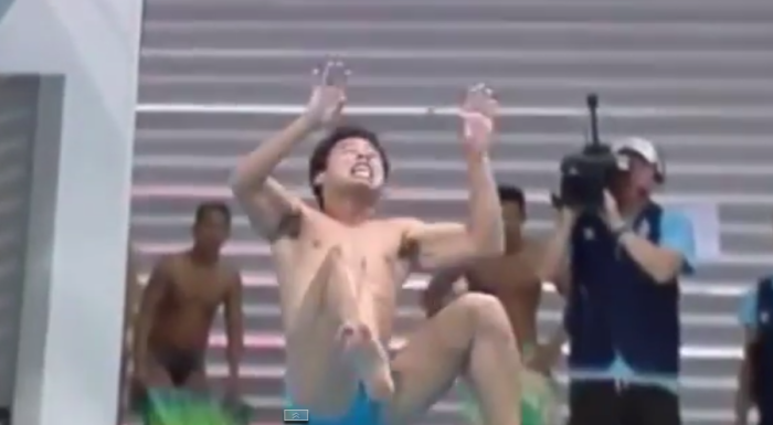 Clavadistas obtuvieron 0 punto por estas horribles entradas al agua