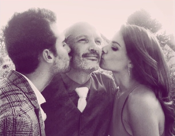 Jade junto a su padre y hermano | Instagram