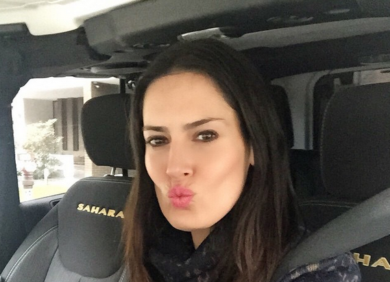 Cero pudor: El sensual video que compartió Adriana Barrientos de sesión en ropa interior