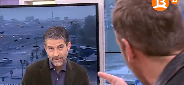 Martín Cárcamo y Polo Ramírez protagonizan duro cara a cara en Bienvenidos