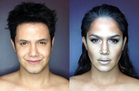 Artista filipino se maquilla para quedar igual a las Kardashian: el resultado es asombroso