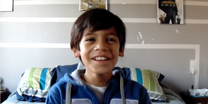 La hilarante respuesta de un pequeño chileno a los tuit de Luis Suárez