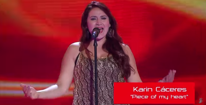 Ex chica Rojo se lució y sorprendió a los coaches en 