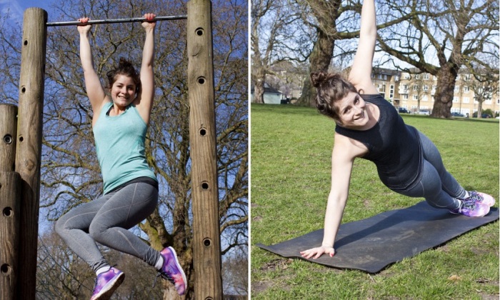 Chica fitness desmiente las fotos de “antes y después” con una sola selfie