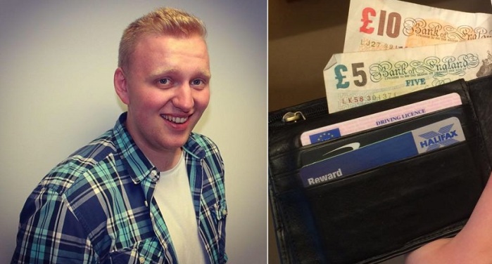 El peculiar mensaje que un joven halló en su billetera tras perderla en el aeropuerto