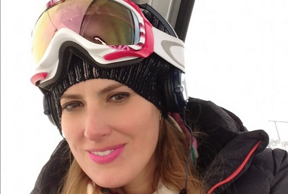 Adriana Barrientos comparte la foto de su primera herida haciendo snowboard