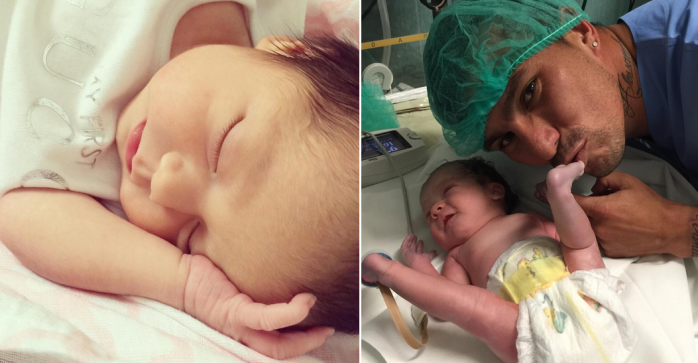 Gary Medel enternece con foto de la primera visita de su bebé  a la cancha