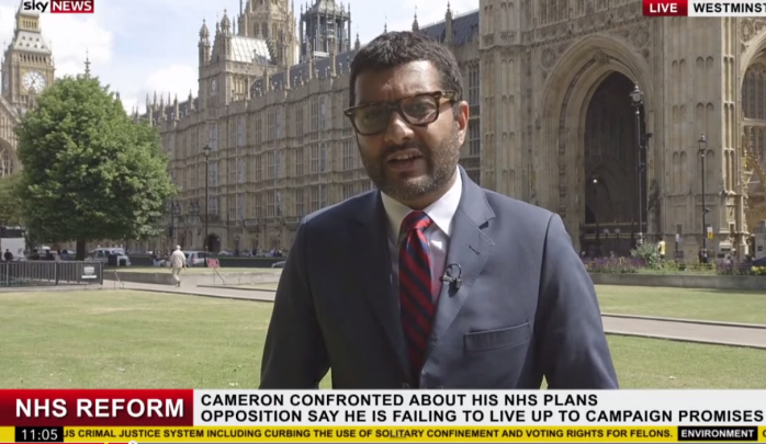 La mágica aparición que se 