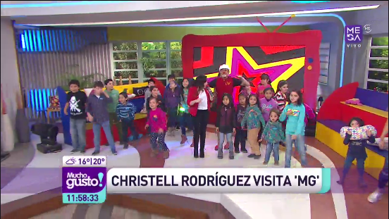 Christell Rodríguez visitó Mucho Gusto: Mira cómo luce la intérprete de 