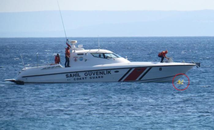 Padres olvidaron a su bebé en flotador en pleno mar: Apareció a 1 km. de la orilla