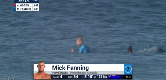 De milagro salvó surfista que combatió a puñetazos a 2 tiburones que lo atacaron