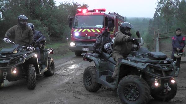 Una víctima fatal dejó violenta caída de avioneta que viajaba desde Santiago a Curacautín