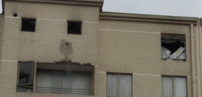 Un fallecido dejó explosión que afectó a edificio de Santiago centro