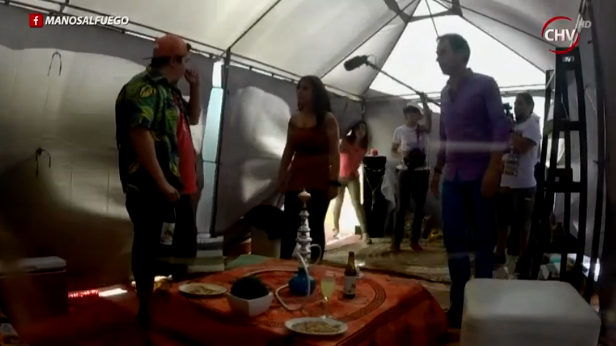 La descontrolada reacción de participante de 