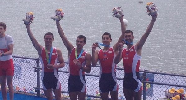 El remo le entregó una nueva medalla a Chile en los JJ.PP. de Toronto 2015