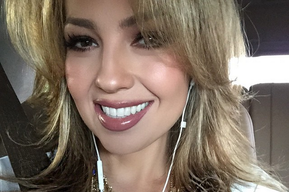 ¿Photoshop? Las fotografías compartidas por Thalía que generaron dudas en sus seguidores