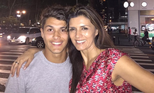 Ivette Vergara viajó a EEUU a ver a su hijo y a celebrar sus joviales 19 años