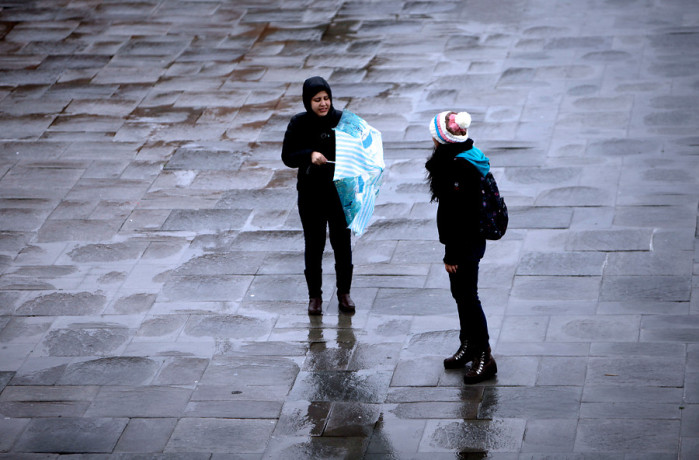 Sistema frontal se prolongará durante todo el fin de semana en zona centro del país