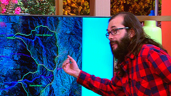 Trolleo a Marcelo Lagos por su look a lo “Minion” en cobertura del temporal