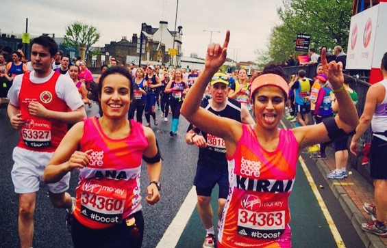 Una baterista corrió una maratón menstruando y sin toalla higiénica en forma de protesta