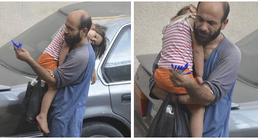 Nueva vida: Esforzado padre recibe inesperada ayuda gracias a foto viral