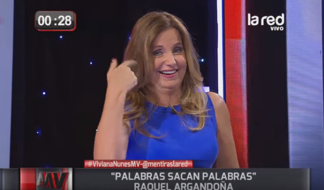 Rivalidad entre Viviana Nunes y Raquel Argandoña revive con obsceno gesto en pantalla