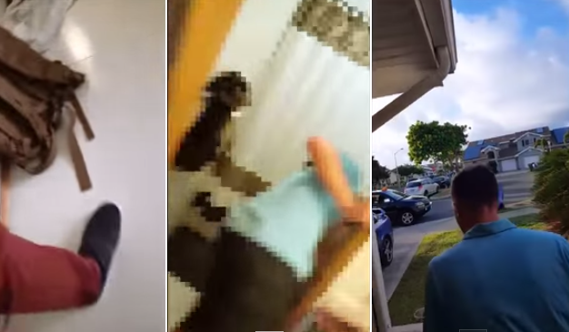 Encontró a su esposa engañándolo con otro hombre: Lo registró en video