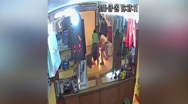 Cajero de Servipag quemado da primeras declaraciones luego del ataque