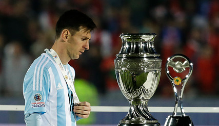 Messi sigue sufriendo con la Copa América: 