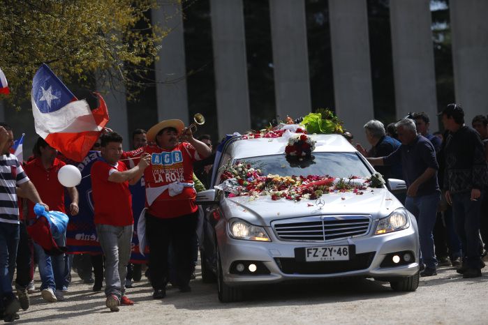 La emotiva despedida de la hija de 9 años a su fallecido papá Edo Bonvallet