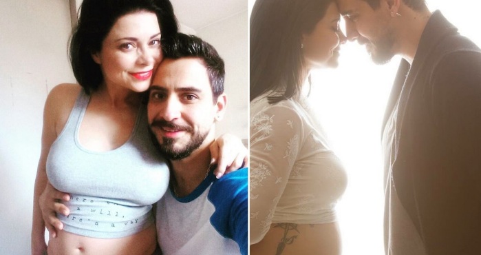 La cómica técnica de Antonella Ríos para agrandar sus pantalones durante el embarazo