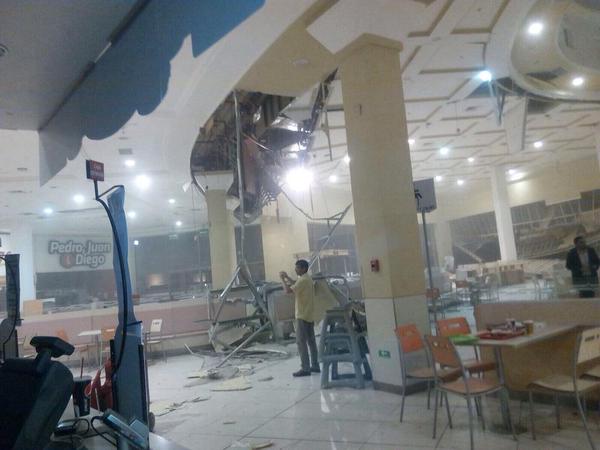 Imágenes muestran los destrozos que generó terremoto en Mall de La Serena