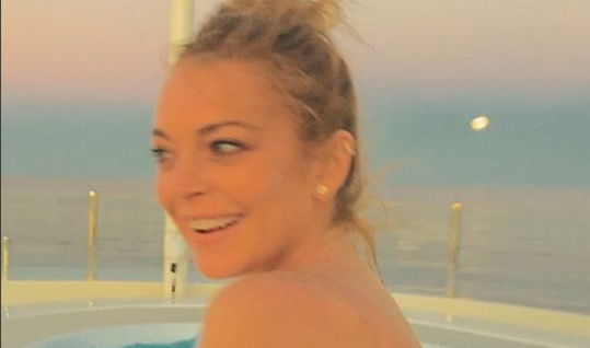 El “íntimo” video que Lindsay Lohan publicó en Instagram y luego borró