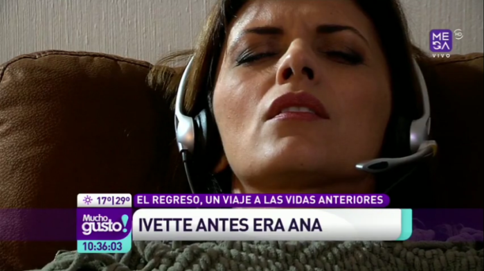 La romántica sorpresa que Ivette Vergara se llevó tras someterse a regresión