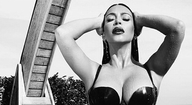 Kim Kardashian revela que posó para osada sesión con 3 meses de embarazo