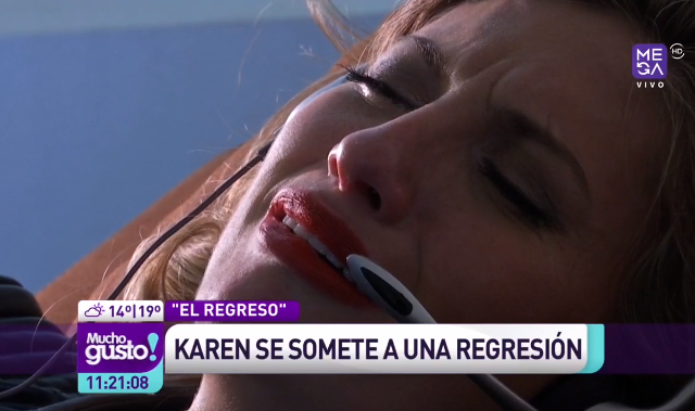 La inquietante regresión de Karen Paola en 