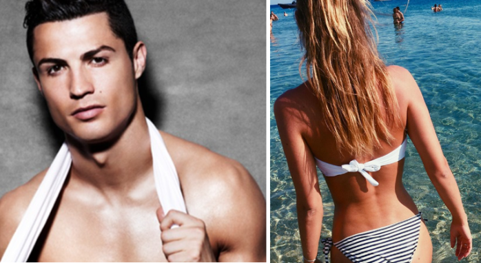 La angelical danesa de 19 años que sería la nueva conquista de “CR7”