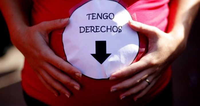 Cruda gigantografía de un aborto busca horrorizar a conductores en la Ruta 68