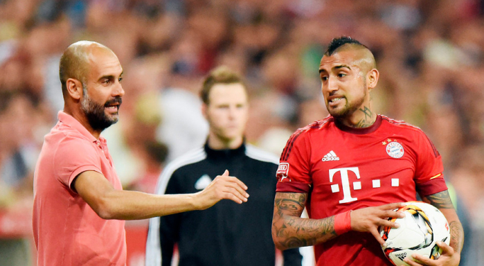 Guardiola aseguró participación de Vidal ante el Bremen: 