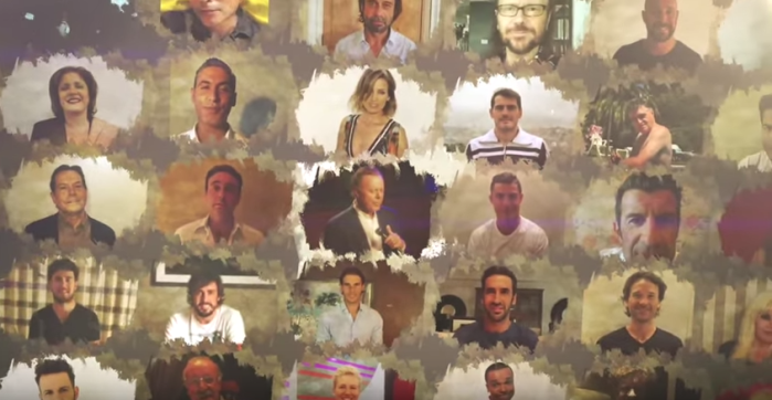 Famosos deportistas se unen para doblar el nuevo éxito de Julio Iglesias