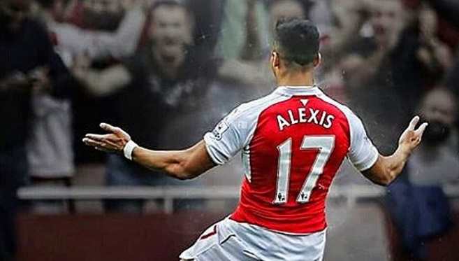 Alexis Sánchez dejó tieso a compañero de equipo durante entrenamiento
