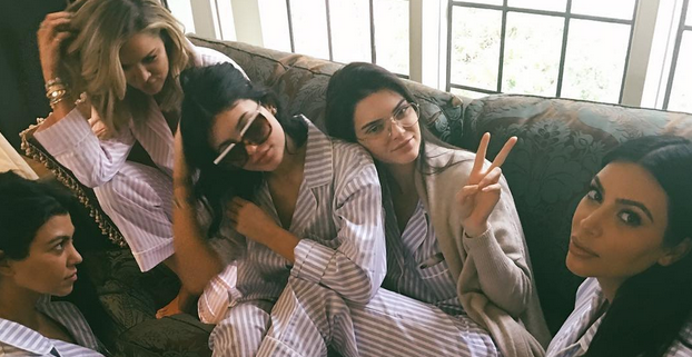 Así fue el íntimo baby shower de Kim Kardashian junto a sus hermanas