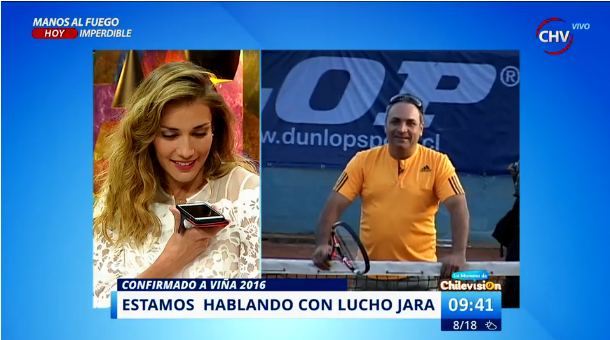 Pura buena onda: El divertido contacto de Carola de Moras y Lucho Jara en sus matinales