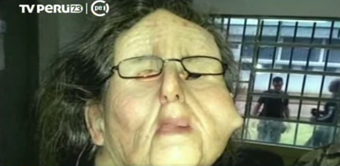 De película: Reo intenta huir de prisión con producido disfraz de anciana