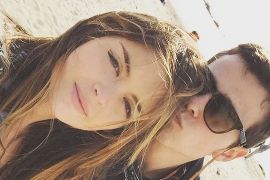 El romántico y espontáneo primer video que compartieron Simón Pesutic y Coni Picolli