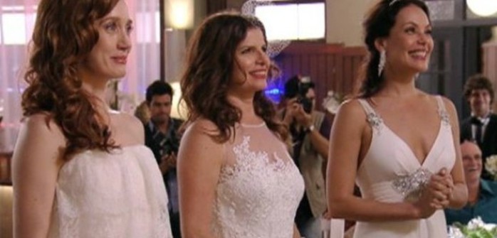 Novias irrumpen con nuevo modelo de familia en Brasil: Tres madres y un bebé
